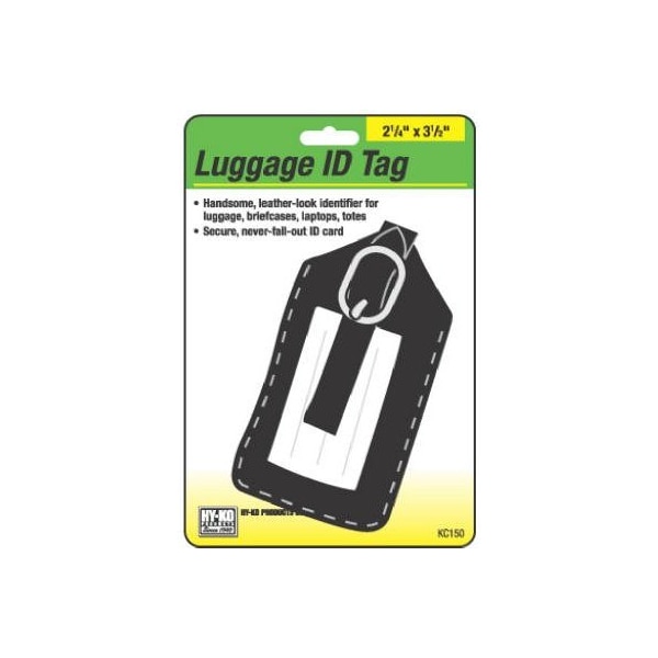 Hy-Ko Prod LTHR Luggage ID Tag KC150 - main